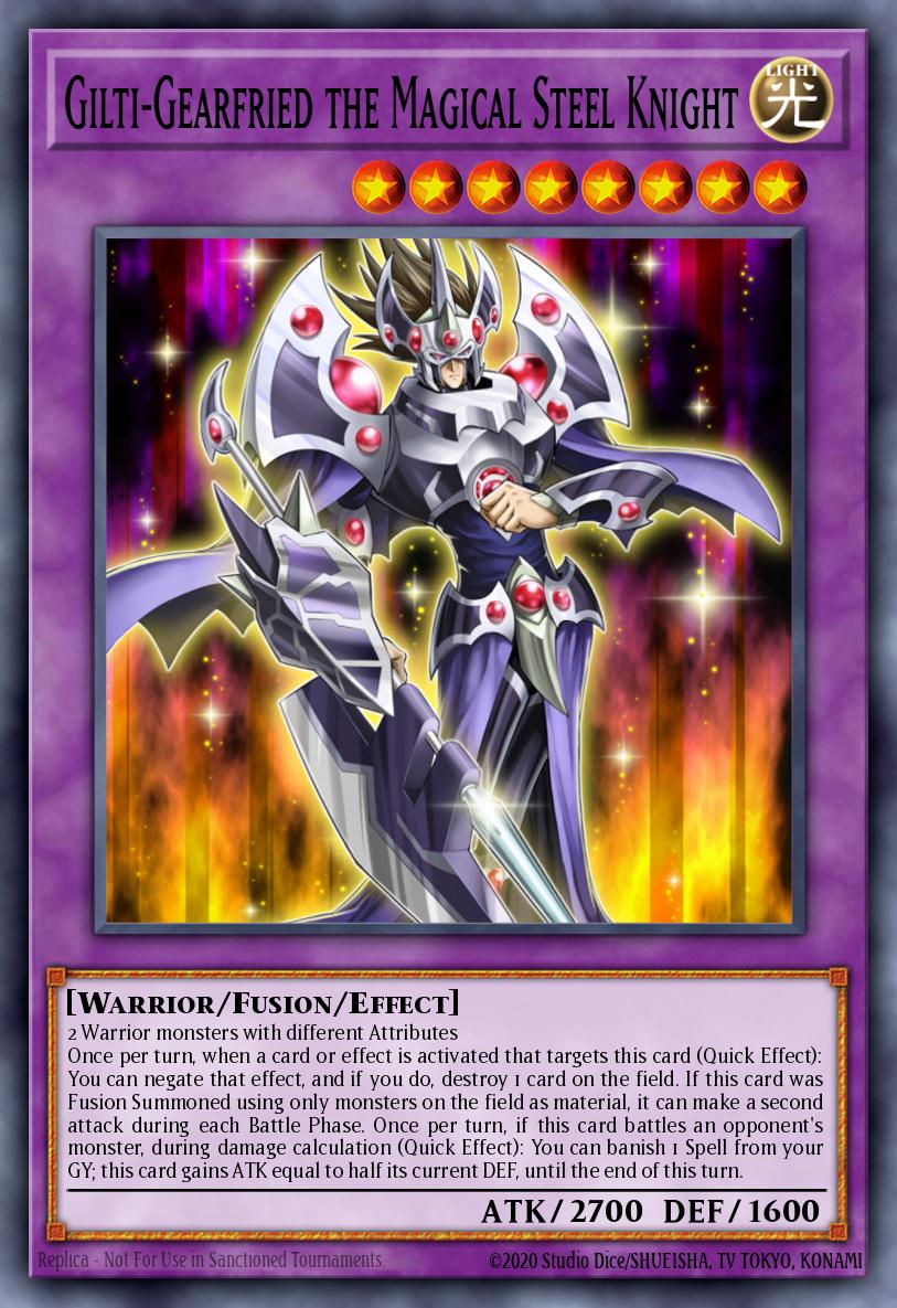 Gilti-Gearfried the Magical Steel Knight card image