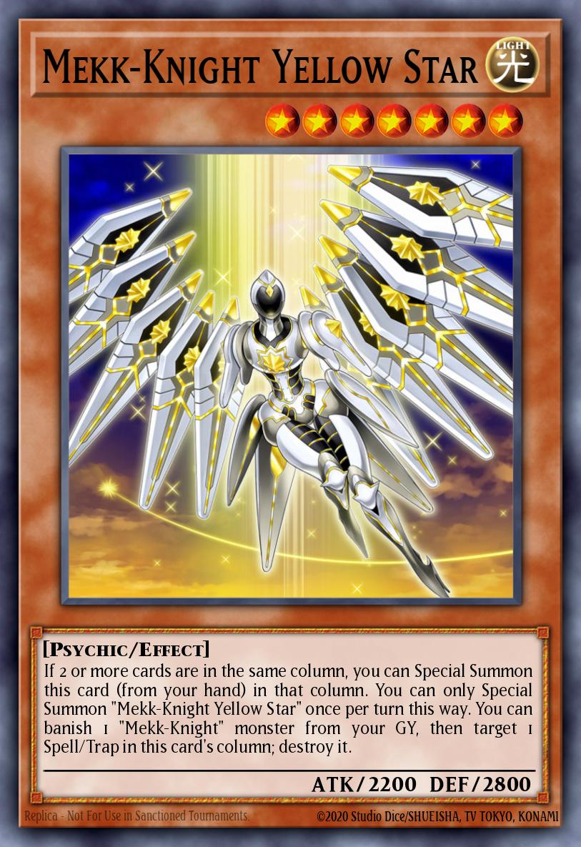 Mekk-Knight Yellow Star card image