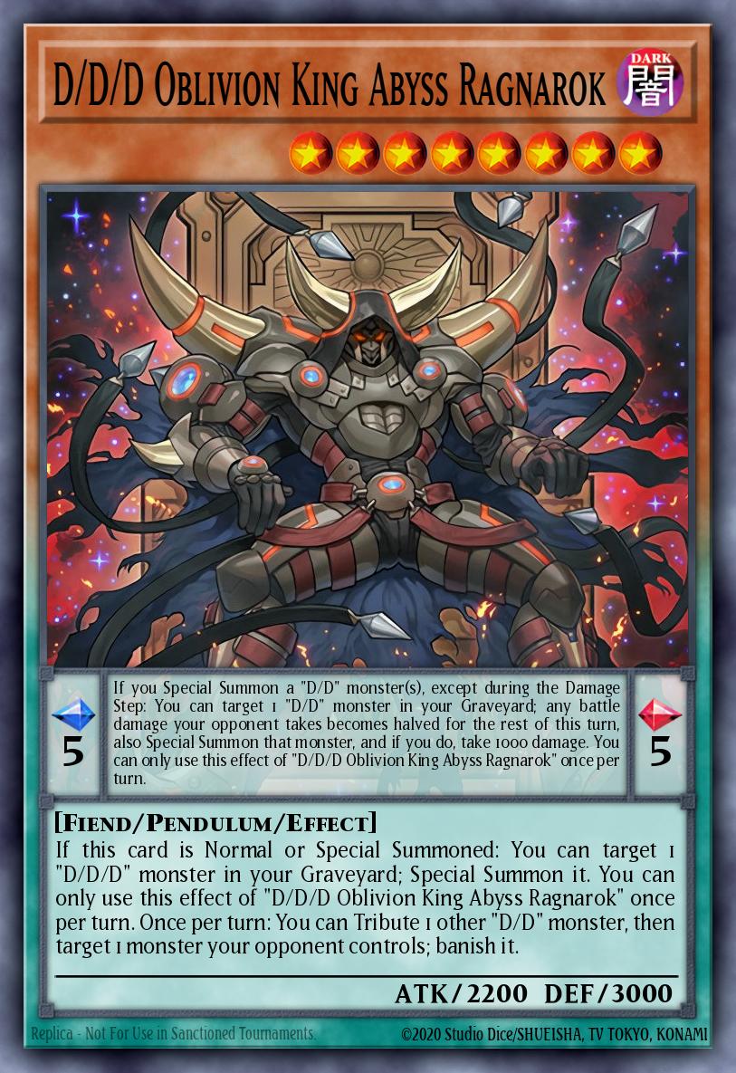 D/D/D Oblivion King Abyss Ragnarok card image