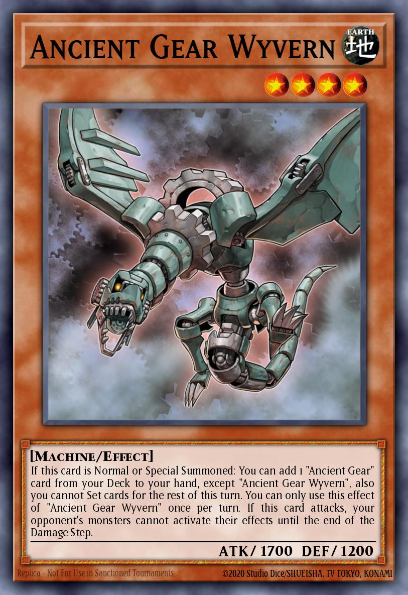 Ancient Gear Wyvern card image