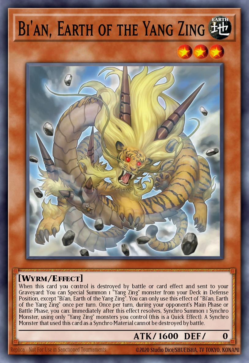 Bi'an, Earth of the Yang Zing card image
