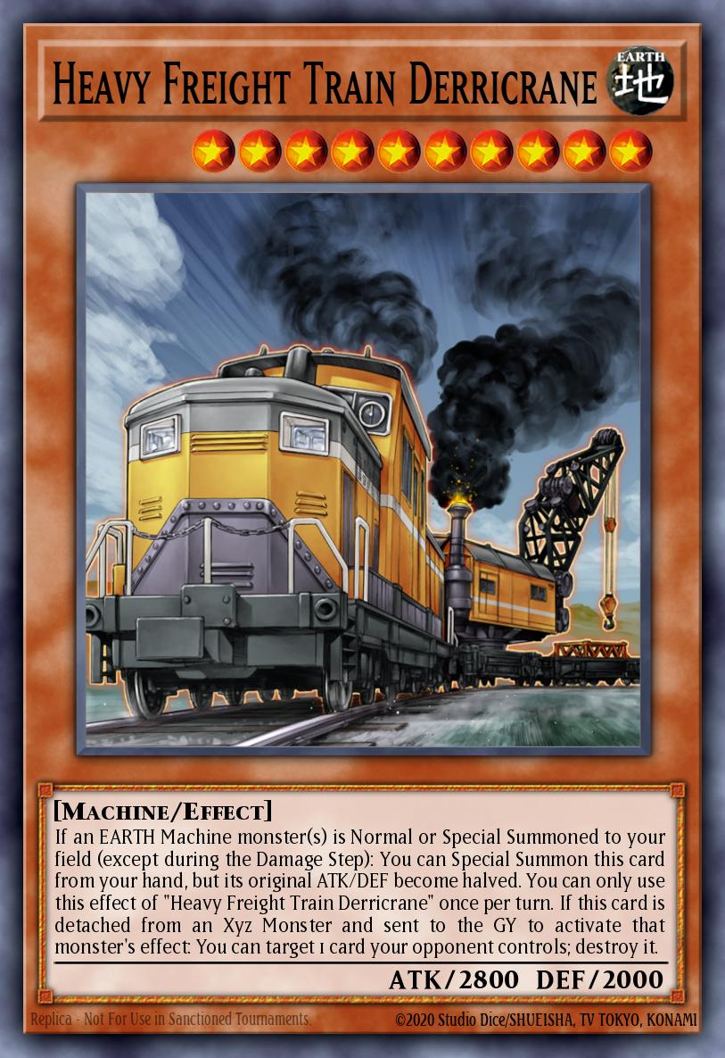 Heavy Freight Train Derricrane card image