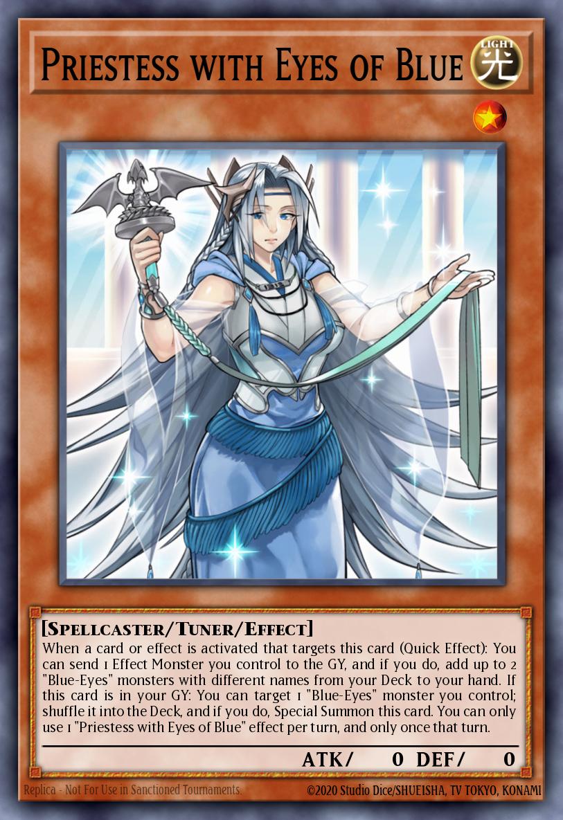 Priestess with Eyes of Blue card image