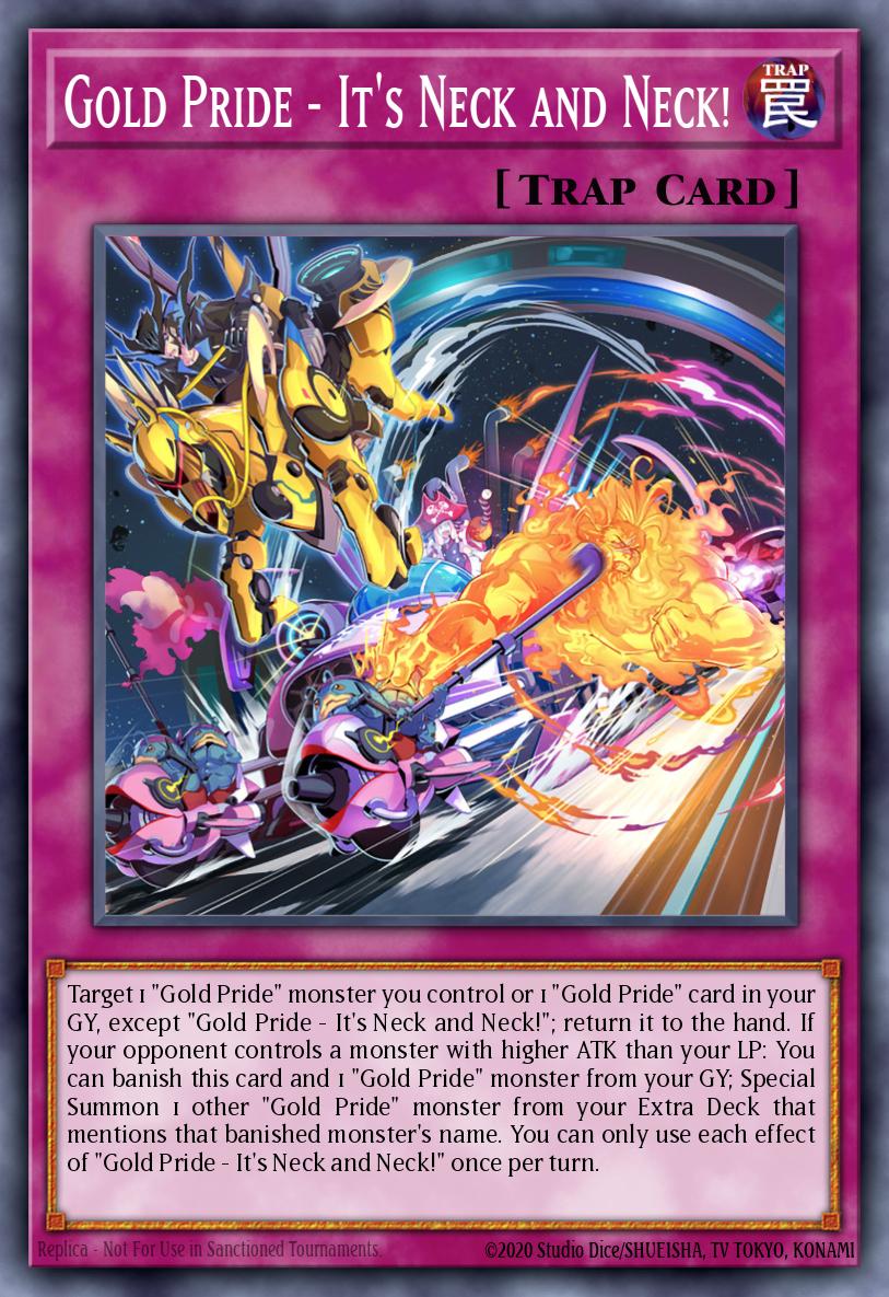 Gold Pride - It's Neck and Neck! card image