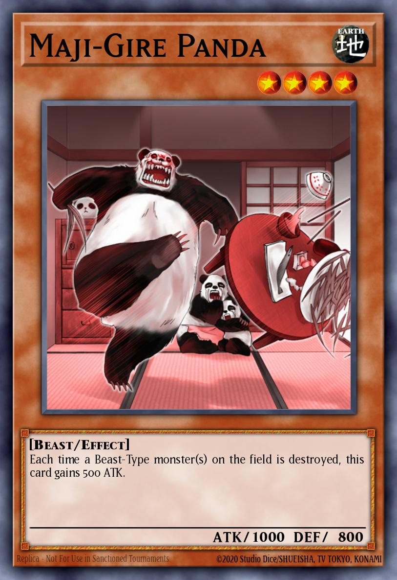 Maji-Gire Panda card image