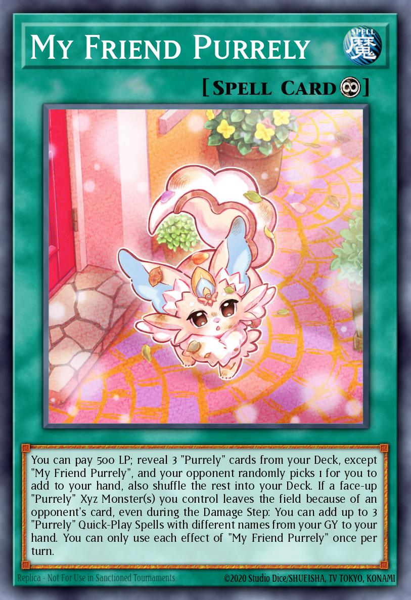 My Friend Purrely card image
