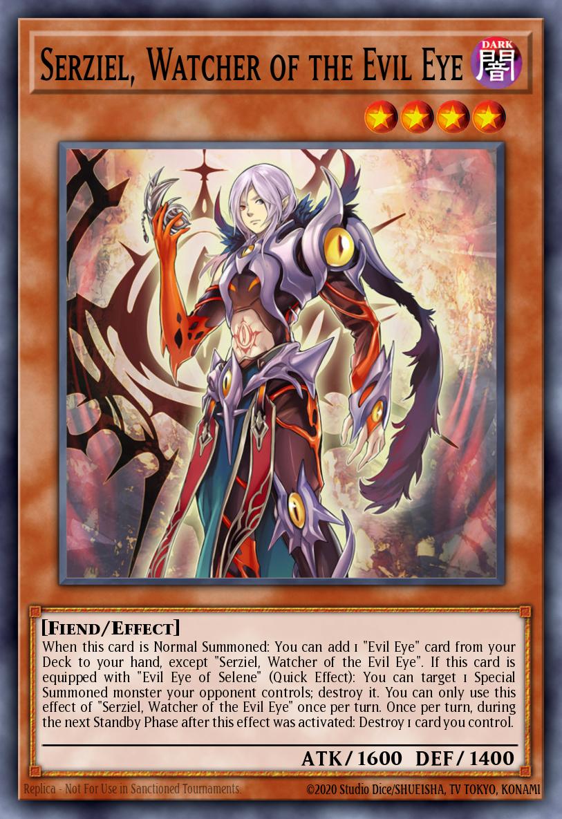 Serziel, Watcher of the Evil Eye card image