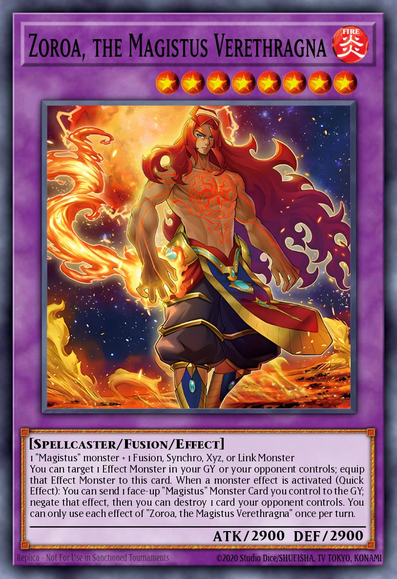 Zoroa, the Magistus Verethragna card image