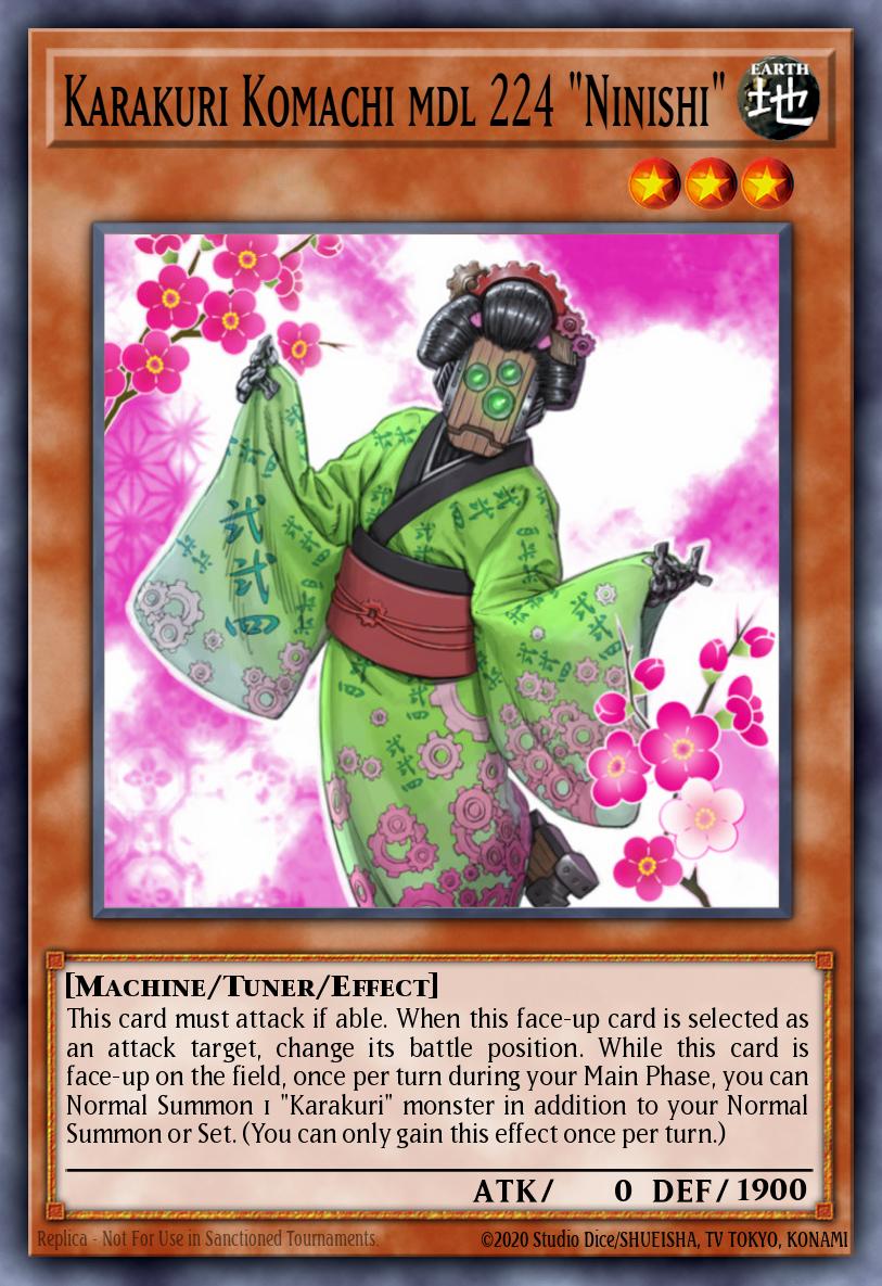 Karakuri Komachi mdl 224 "Ninishi" card image
