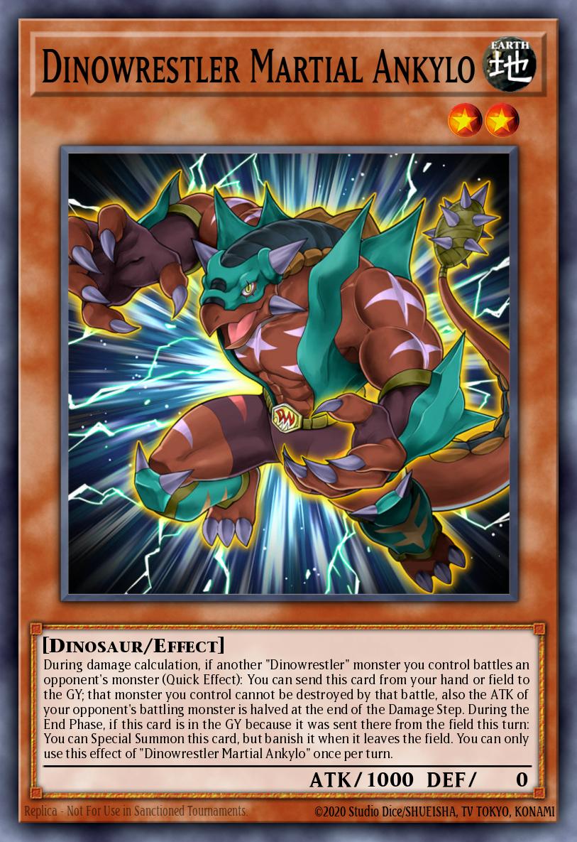Dinowrestler Martial Ankylo card image