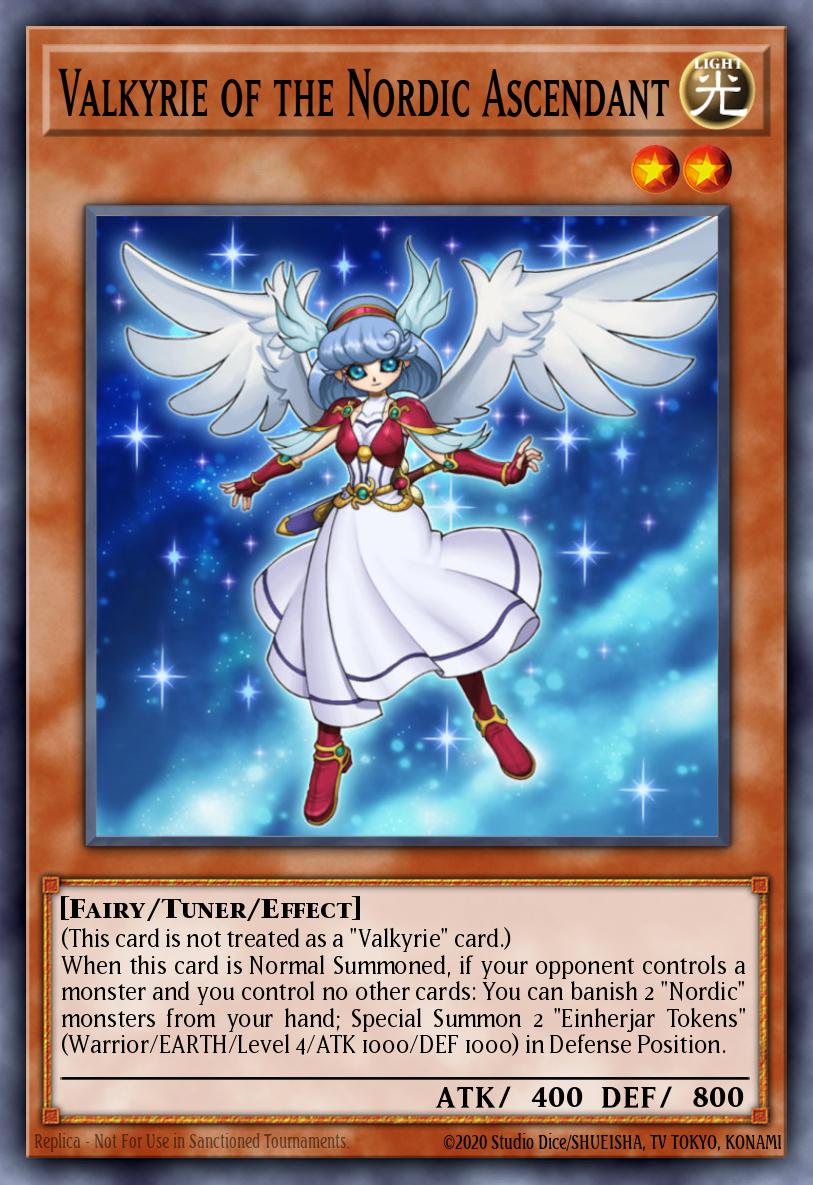 Valkyrie of the Nordic Ascendant card image