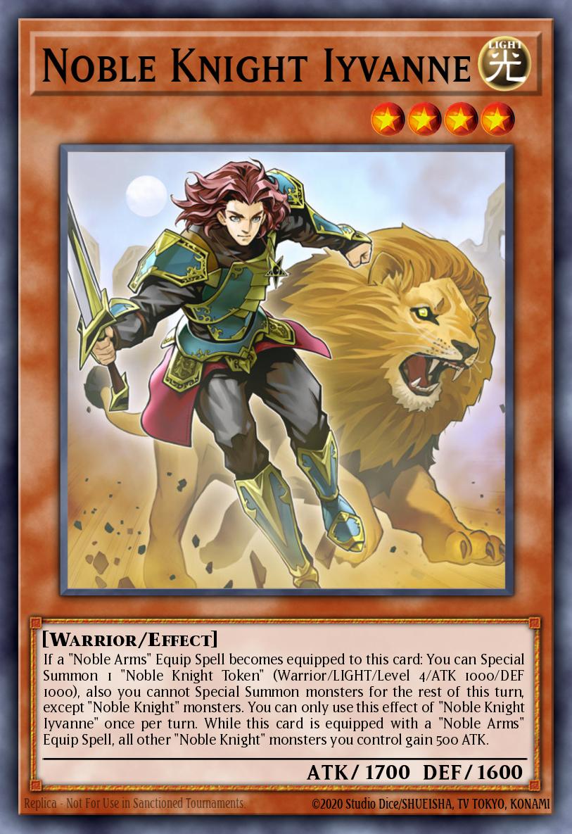 Noble Knight Iyvanne card image