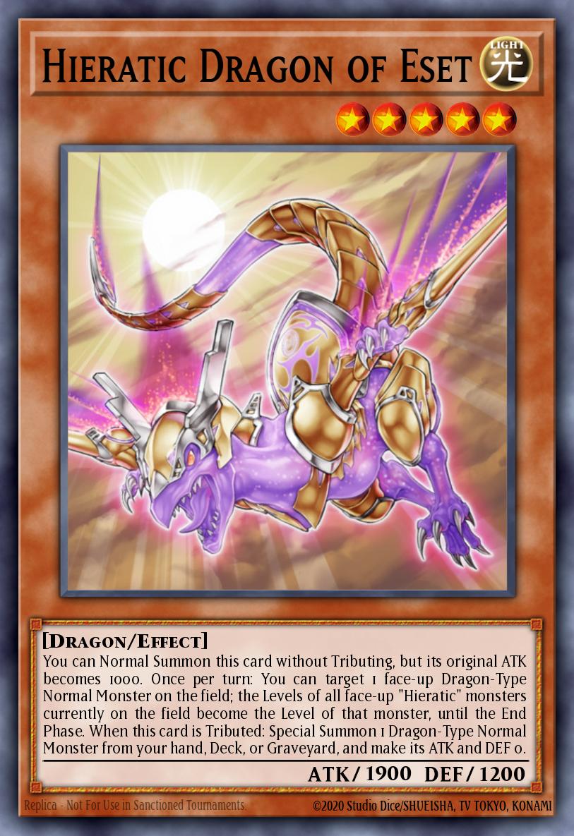 Hieratic Dragon of Eset card image