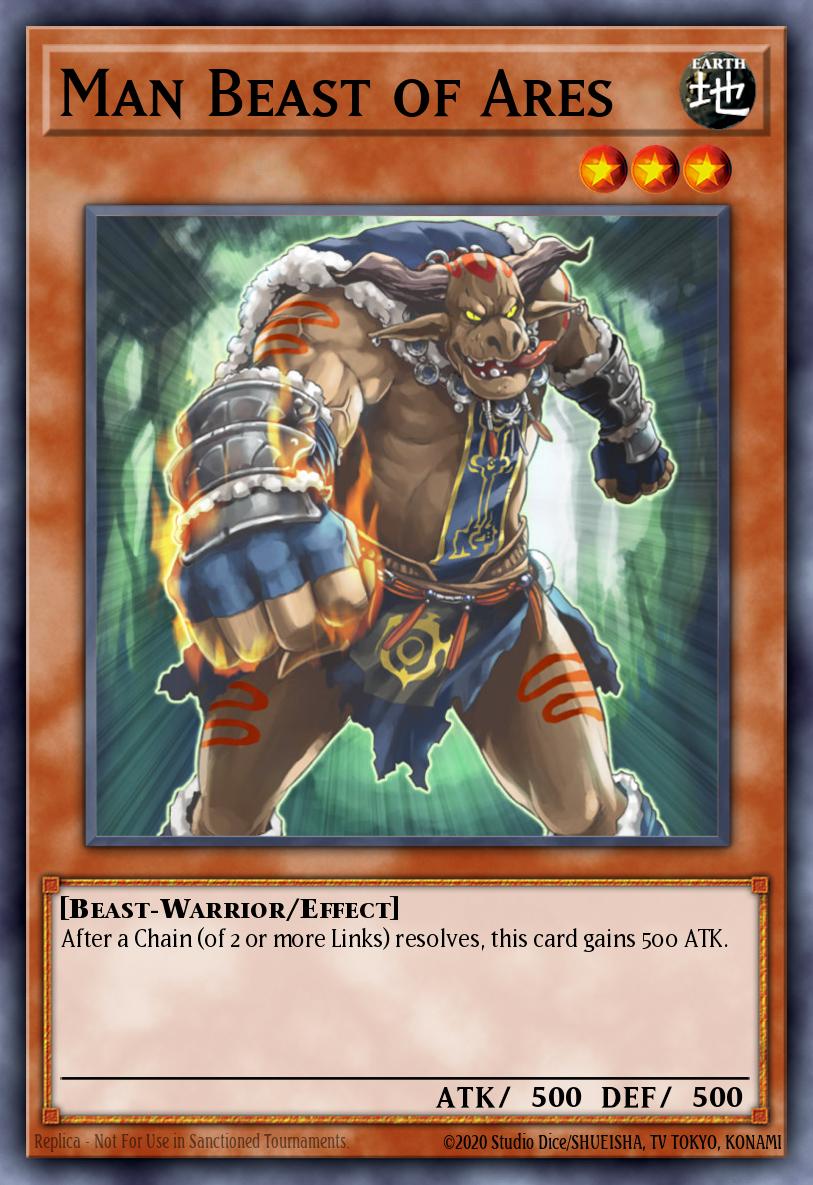 Man Beast of Ares card image
