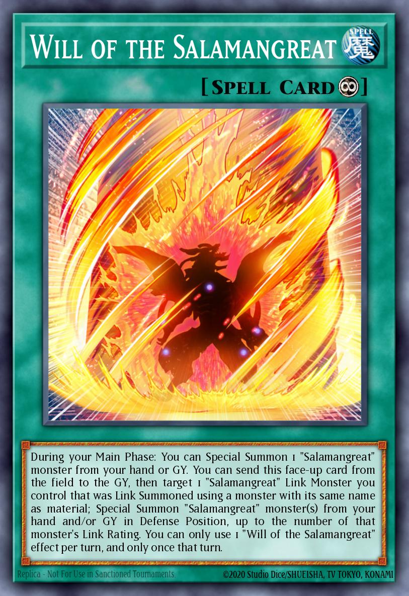 Will of the Salamangreat card image