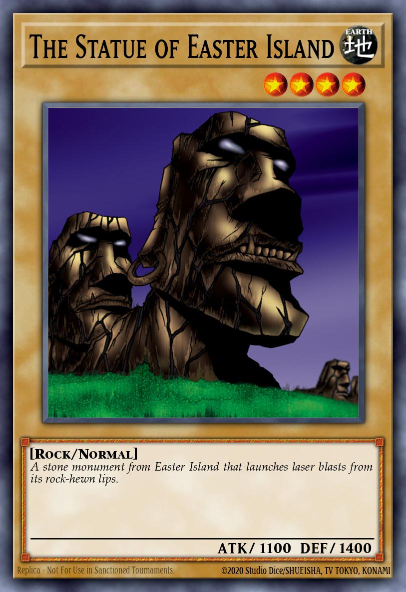 The Statue of Easter Island card image