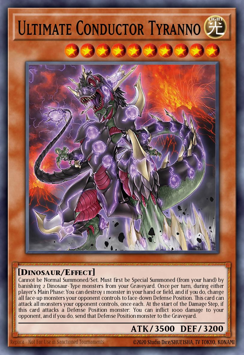 Ultimate Conductor Tyranno card image