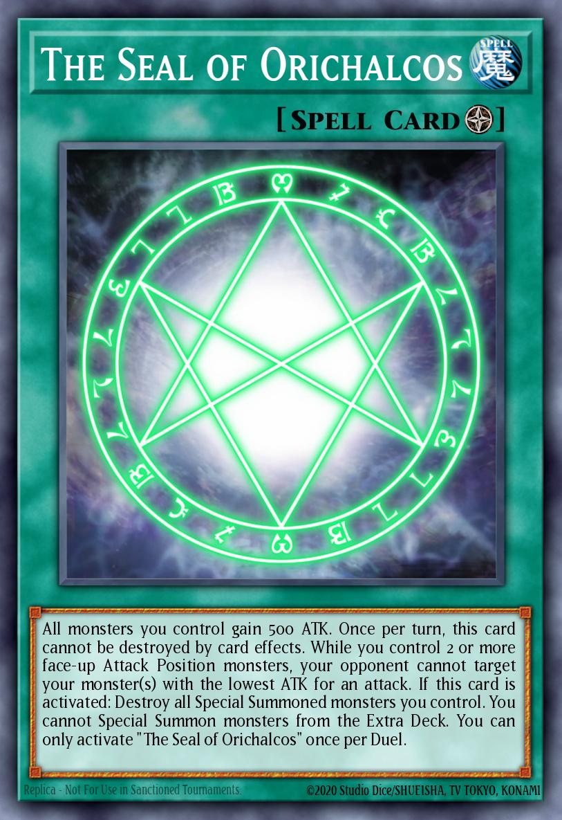 The Seal of Orichalcos card image