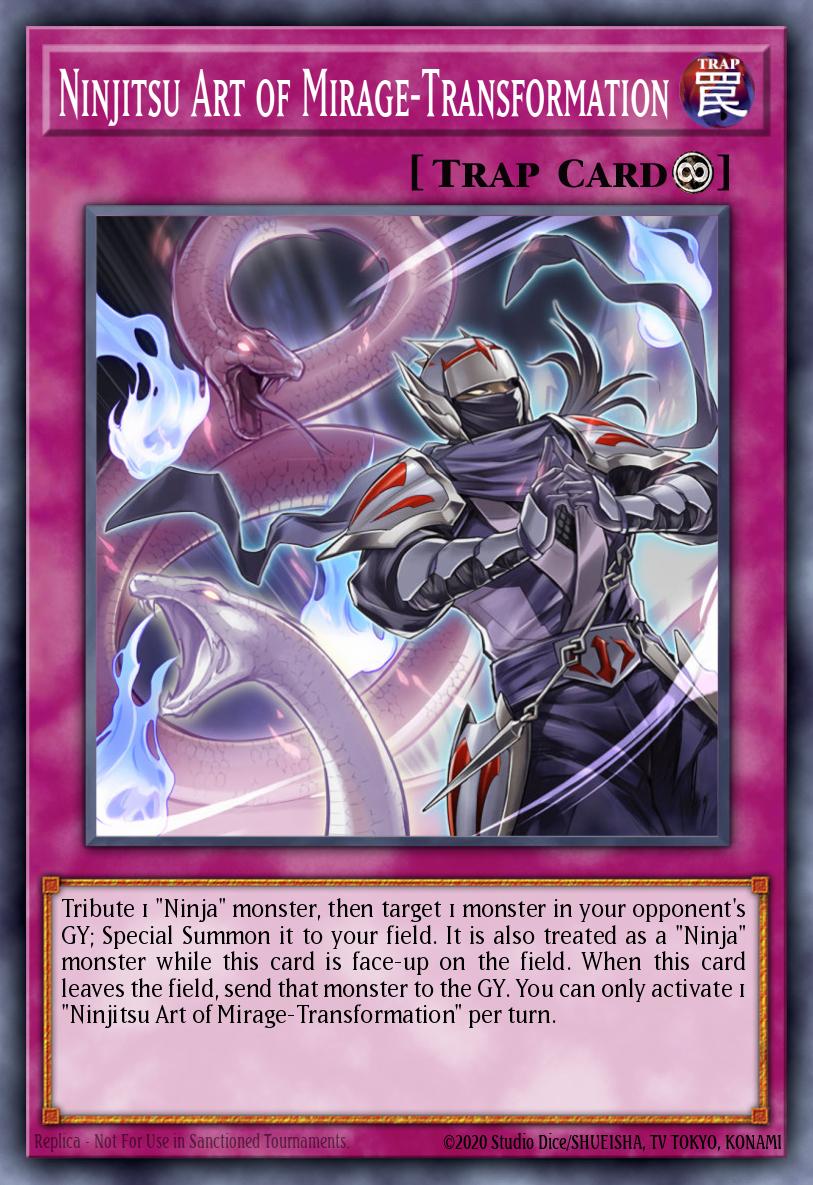 Ninjitsu Art of Mirage-Transformation card image