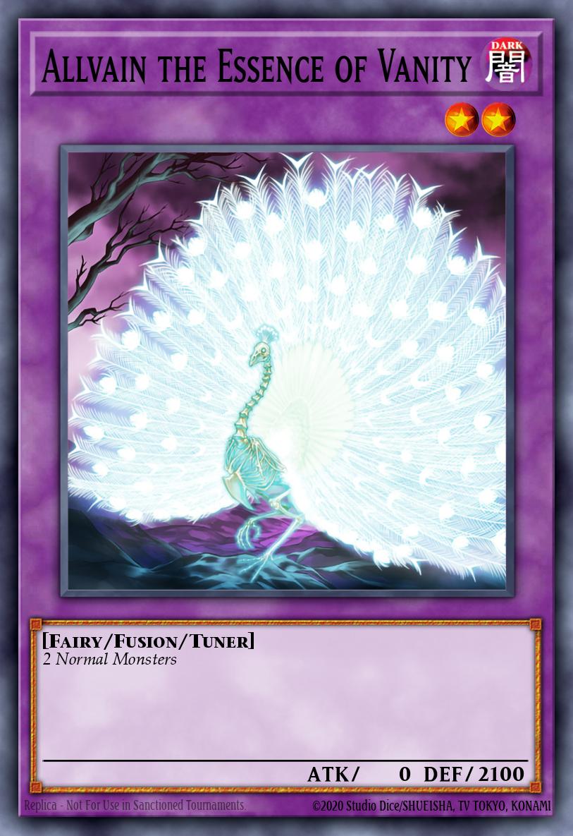 Allvain the Essence of Vanity card image