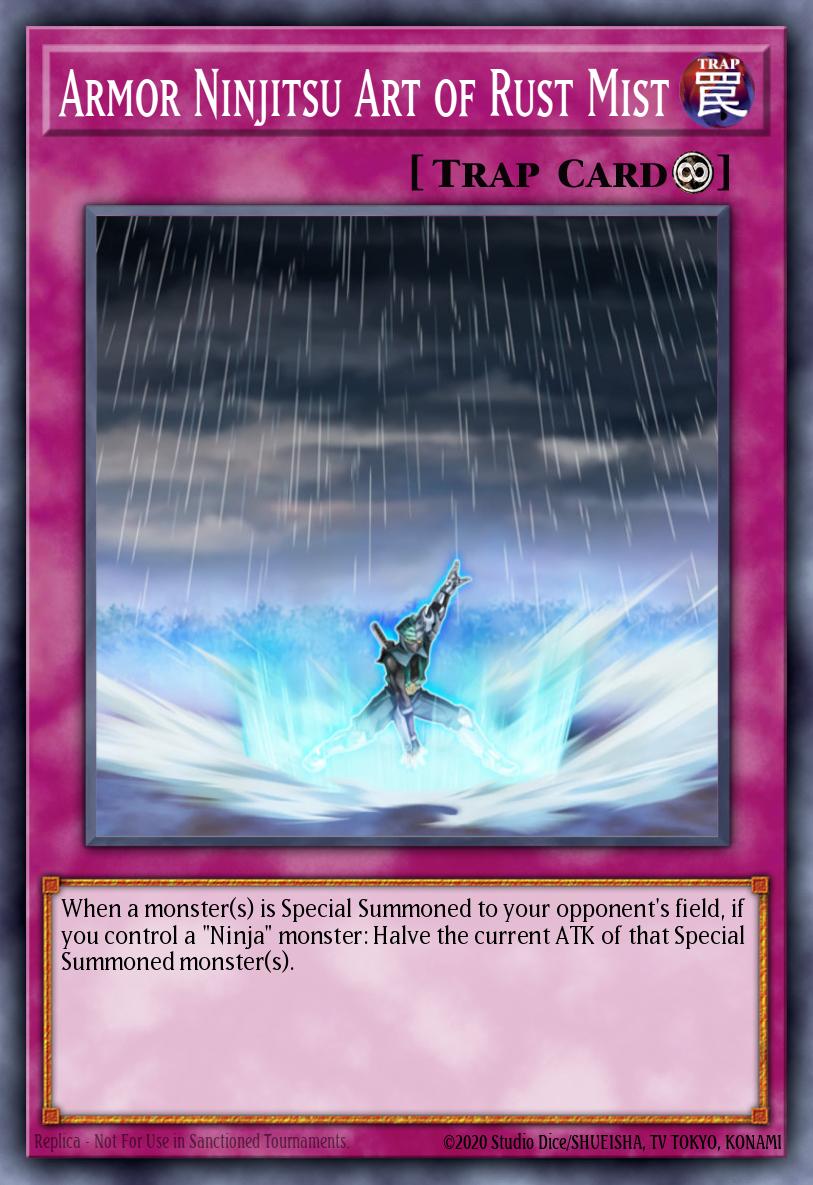 Armor Ninjitsu Art of Rust Mist card image