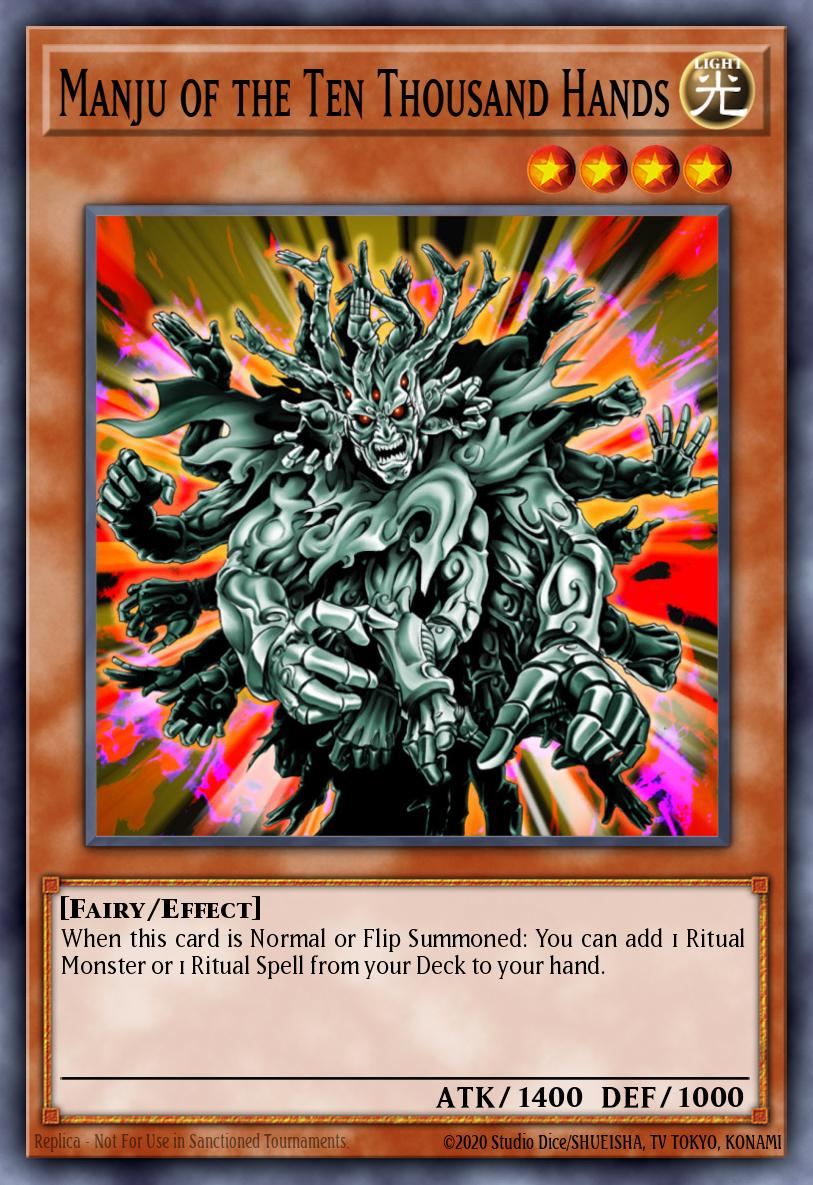 Manju of the Ten Thousand Hands card image