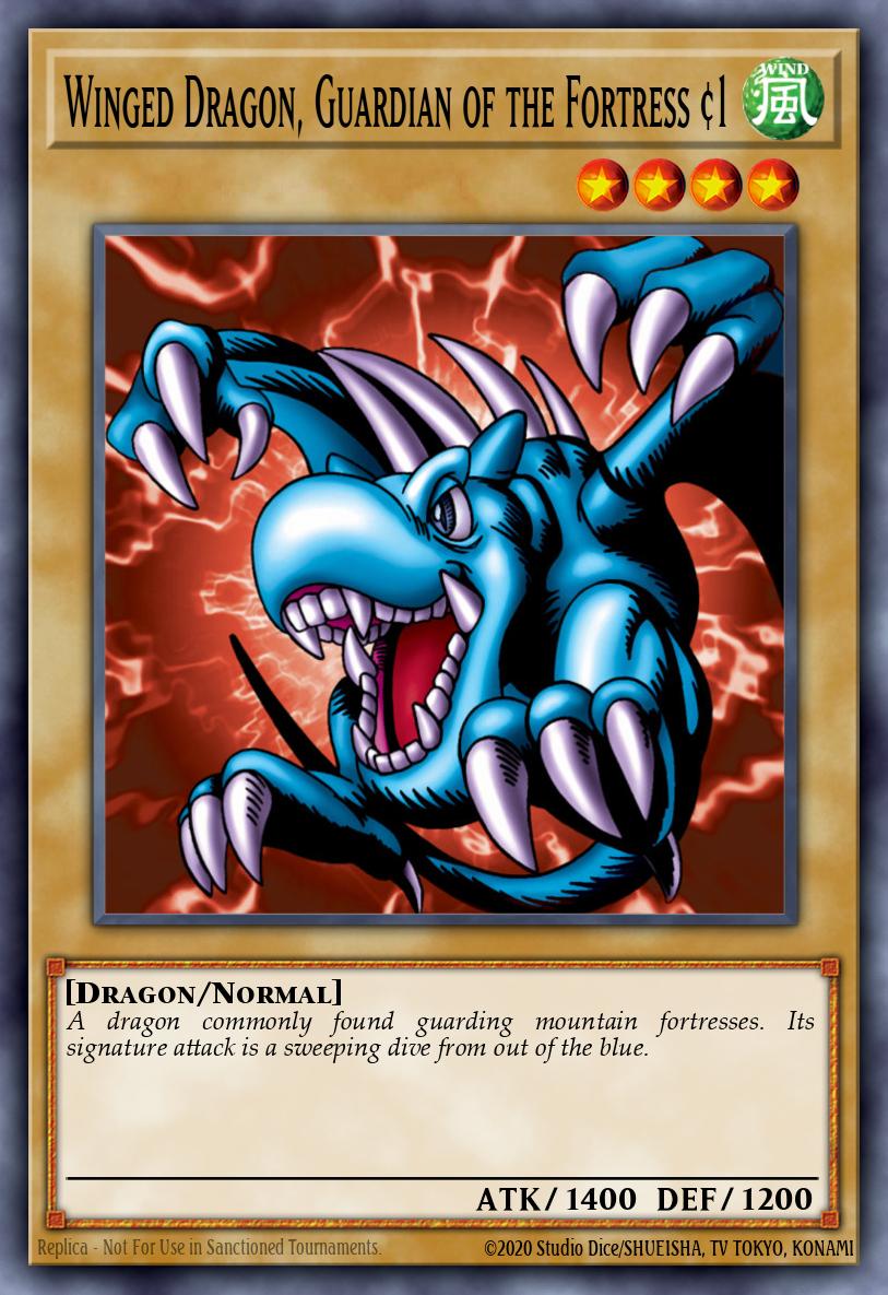 Winged Dragon, Guardian of the Fortress #1 card image