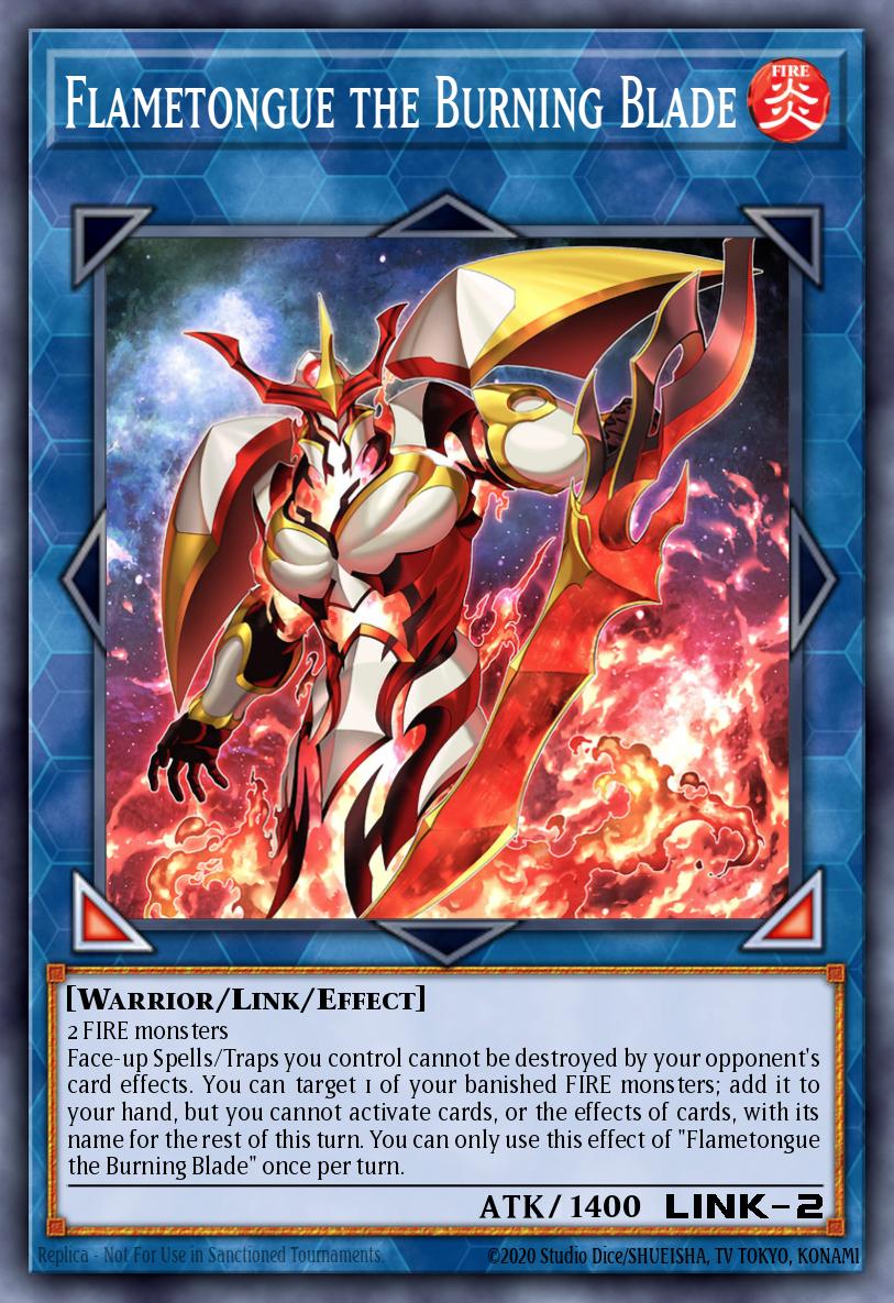 Flametongue the Burning Blade card image