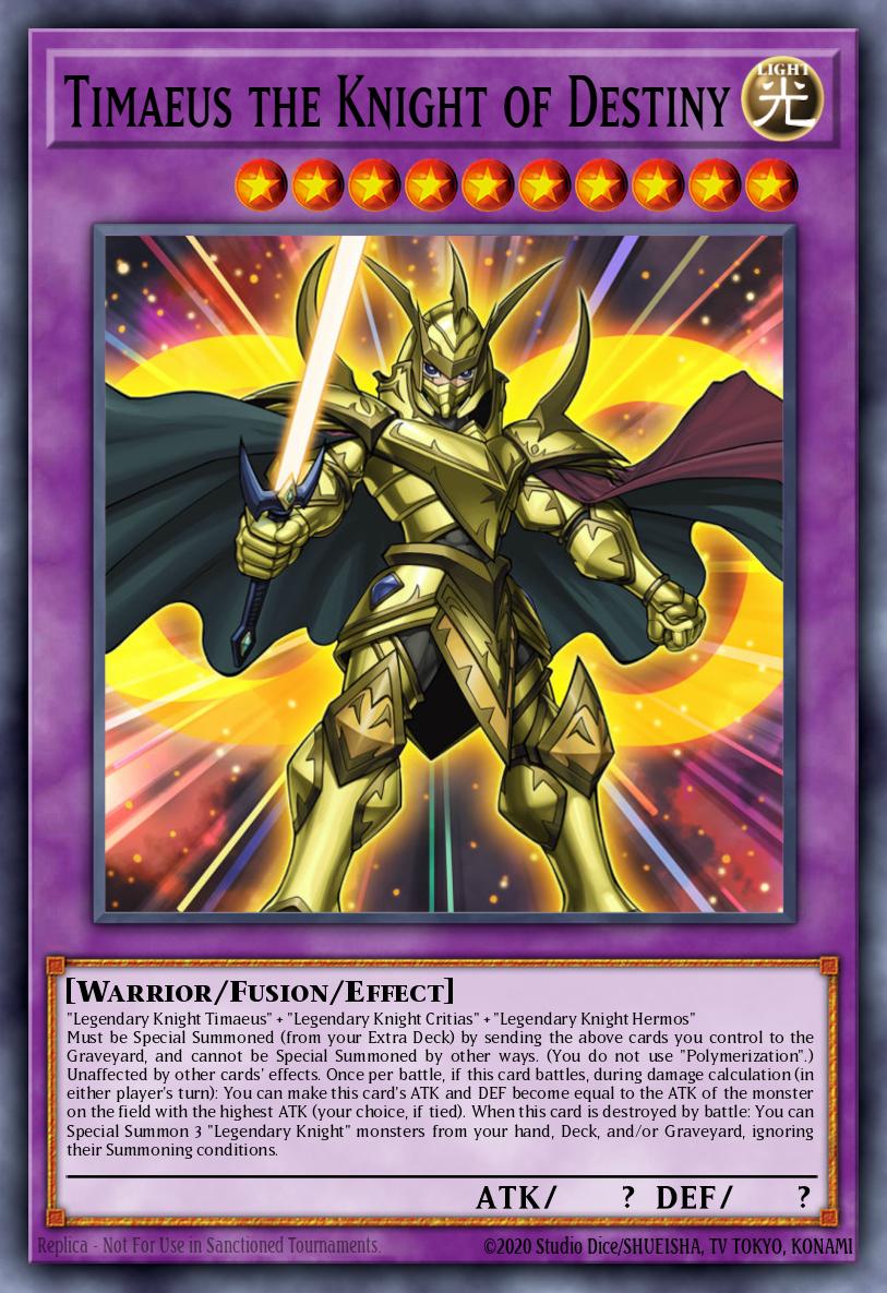 Timaeus the Knight of Destiny card image