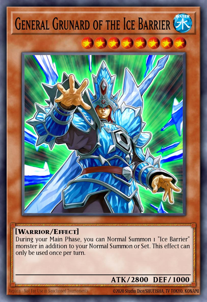 General Grunard of the Ice Barrier card image