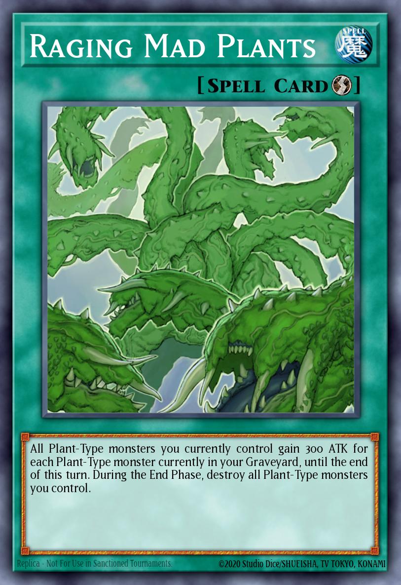 Raging Mad Plants card image
