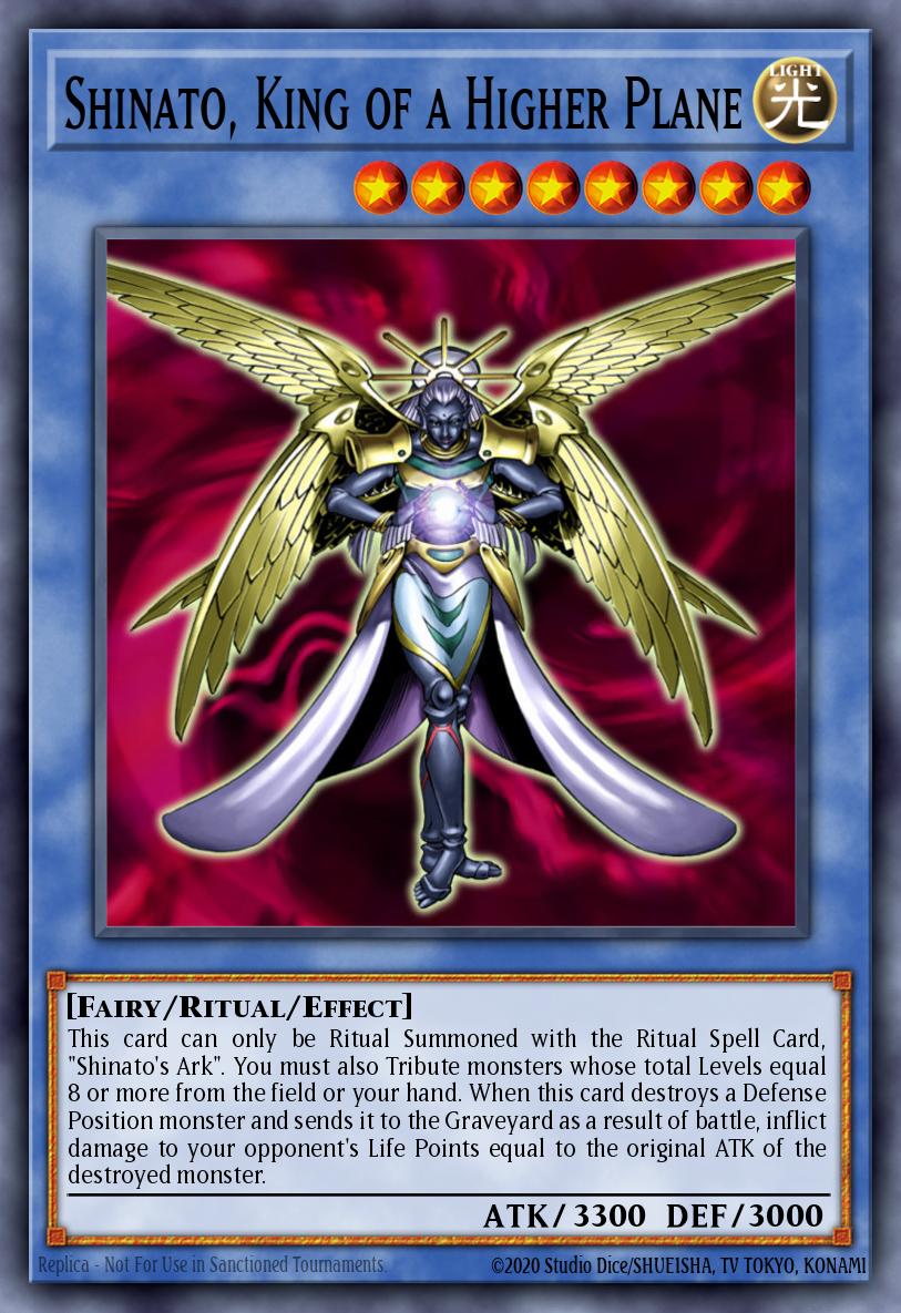 Shinato, King of a Higher Plane card image