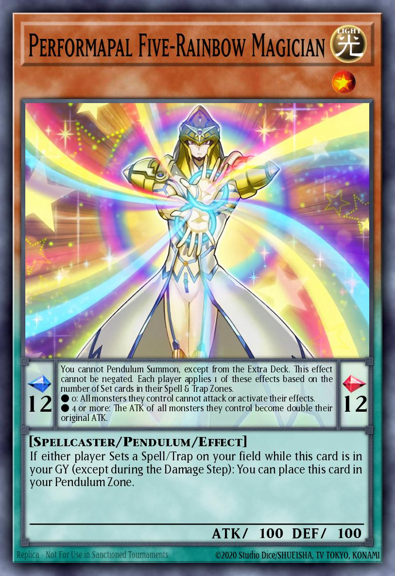 Performapal Five-Rainbow Magician card image
