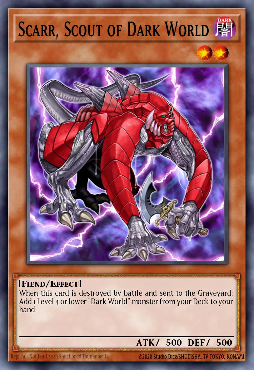 Scarr, Scout of Dark World card image