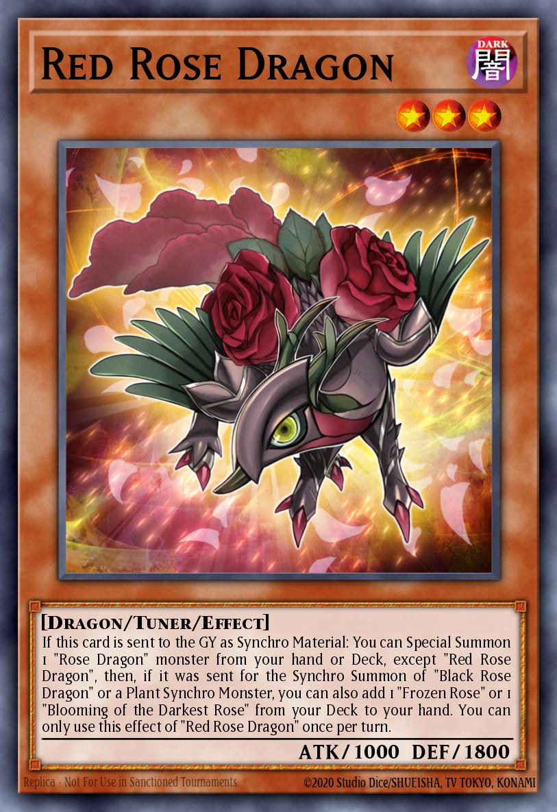 Red Rose Dragon card image