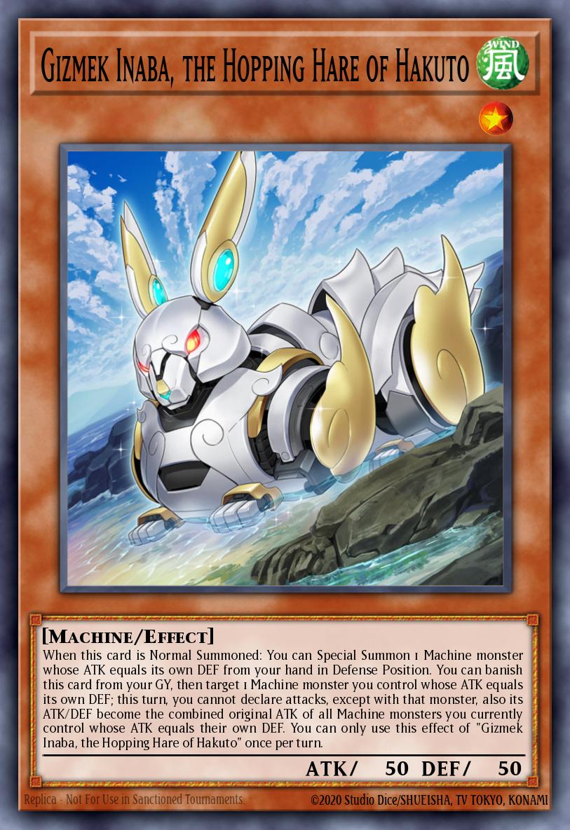 Gizmek Inaba, the Hopping Hare of Hakuto card image