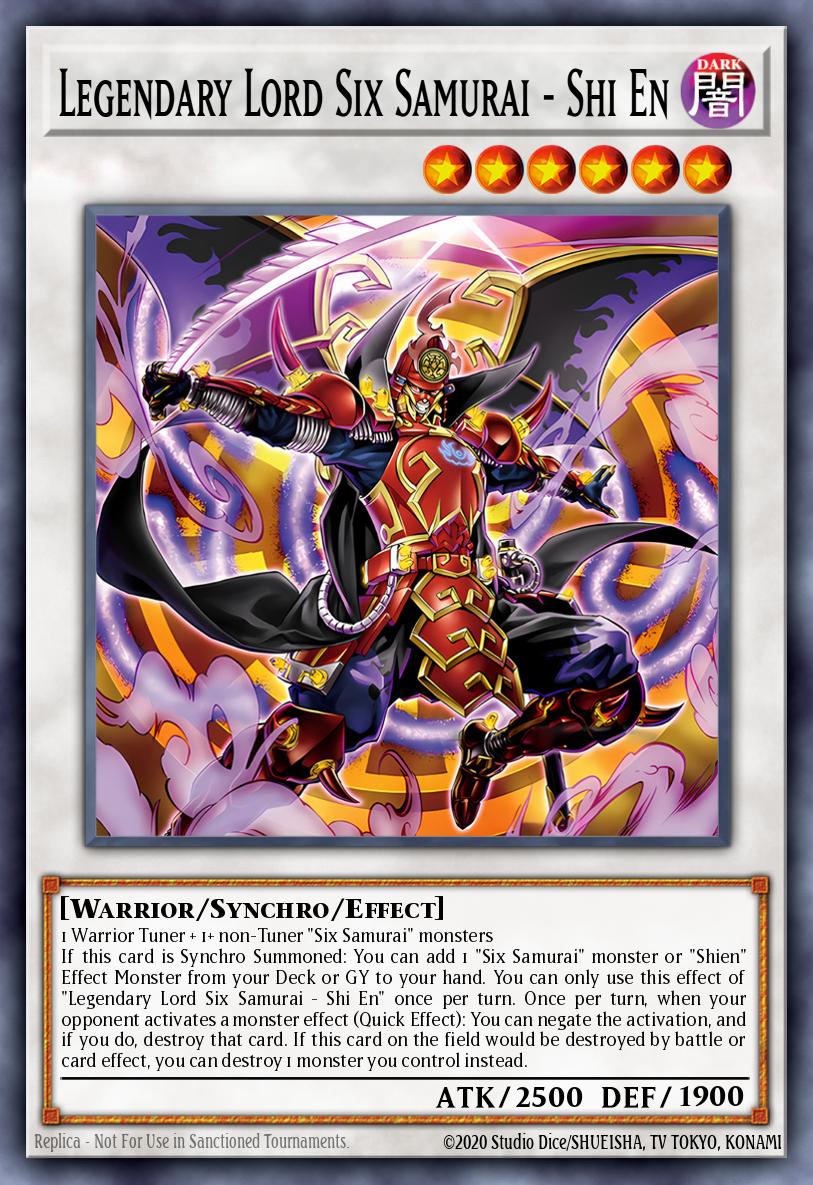 Legendary Lord Six Samurai - Shi En card image