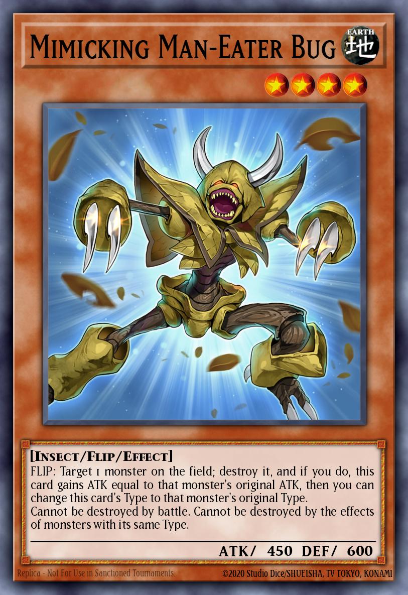 Mimicking Man-Eater Bug card image