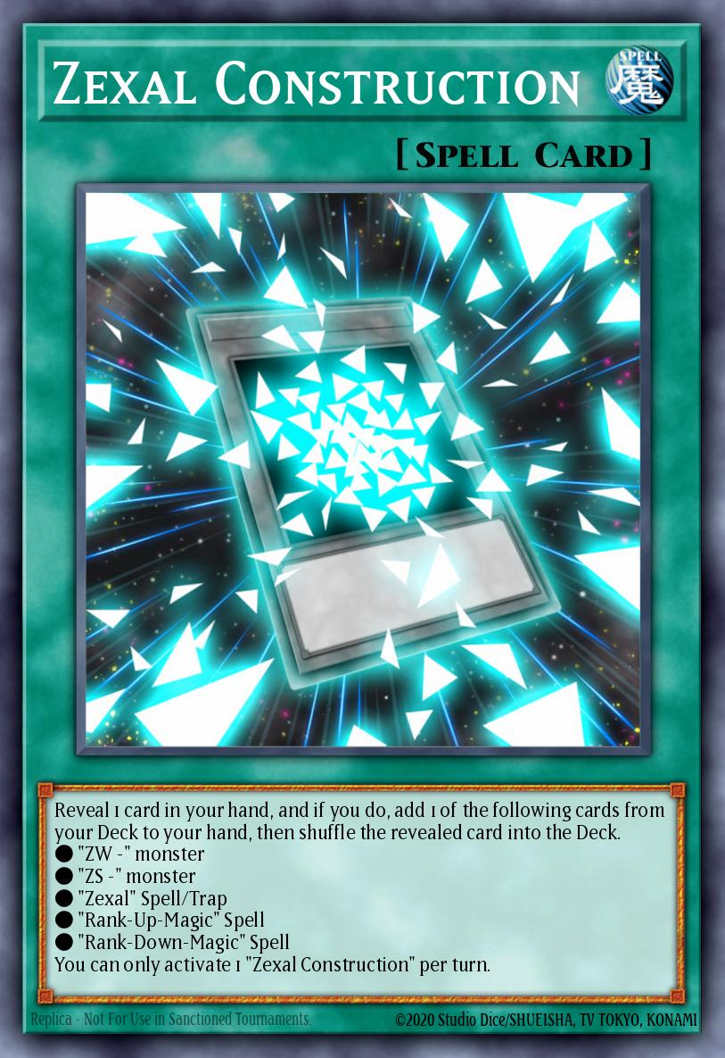 Zexal Construction card image