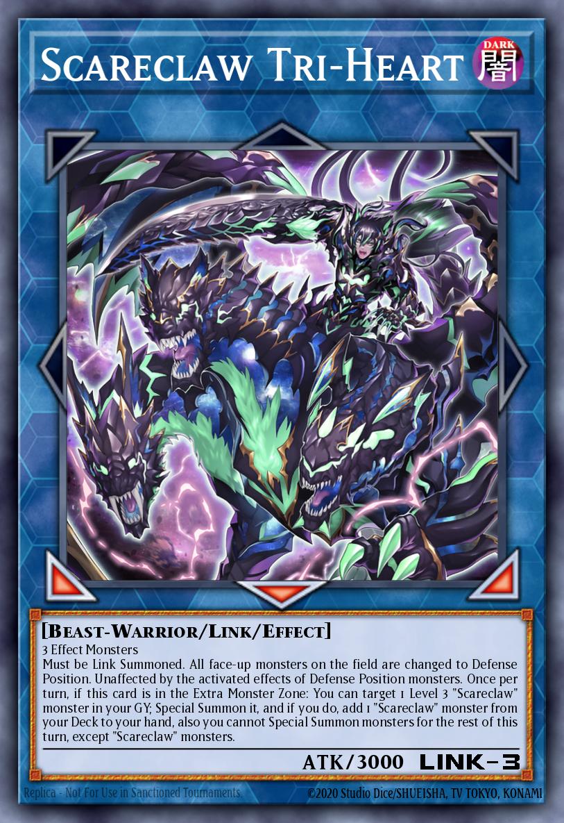 Scareclaw Tri-Heart card image