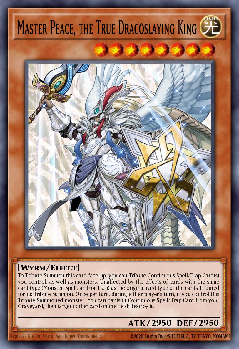 Master Peace, the True Dracoslaying King card image