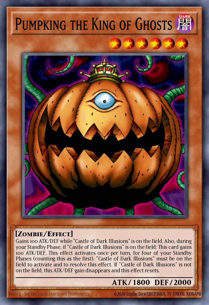 Pumpking the King of Ghosts card image