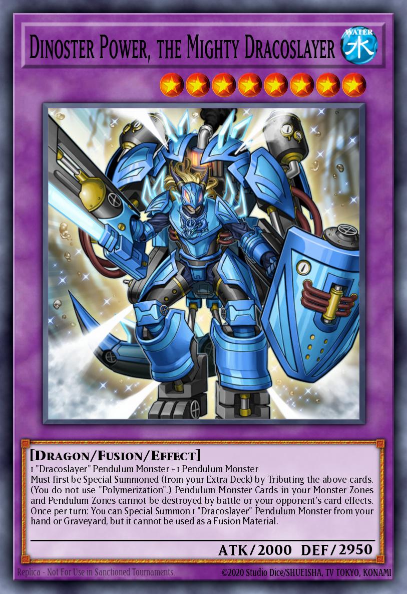 Dinoster Power, the Mighty Dracoslayer card image