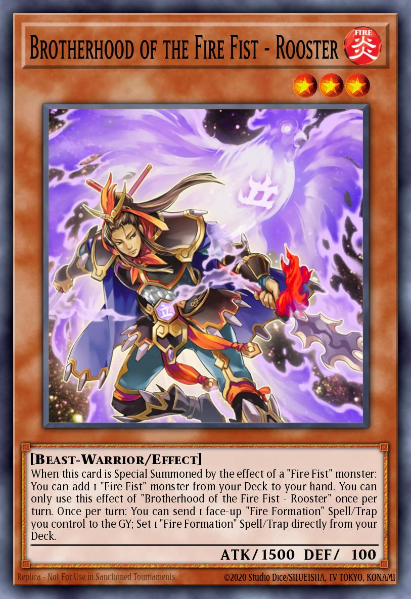 Brotherhood of the Fire Fist - Rooster card image