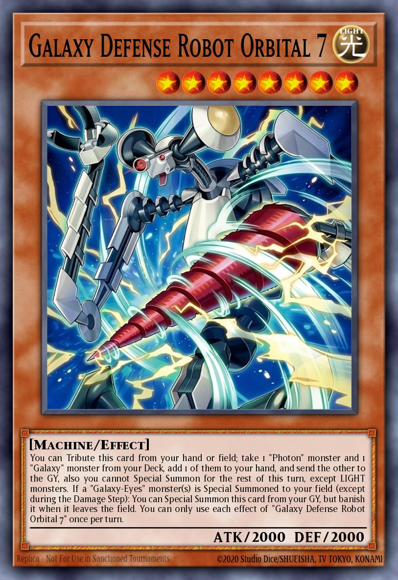Galaxy Defense Robot Orbital 7 card image