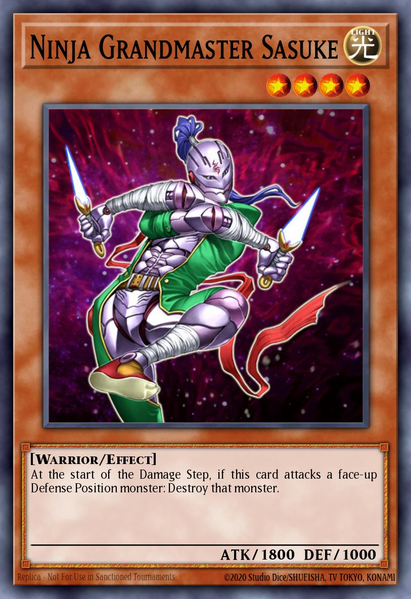 Ninja Grandmaster Sasuke card image