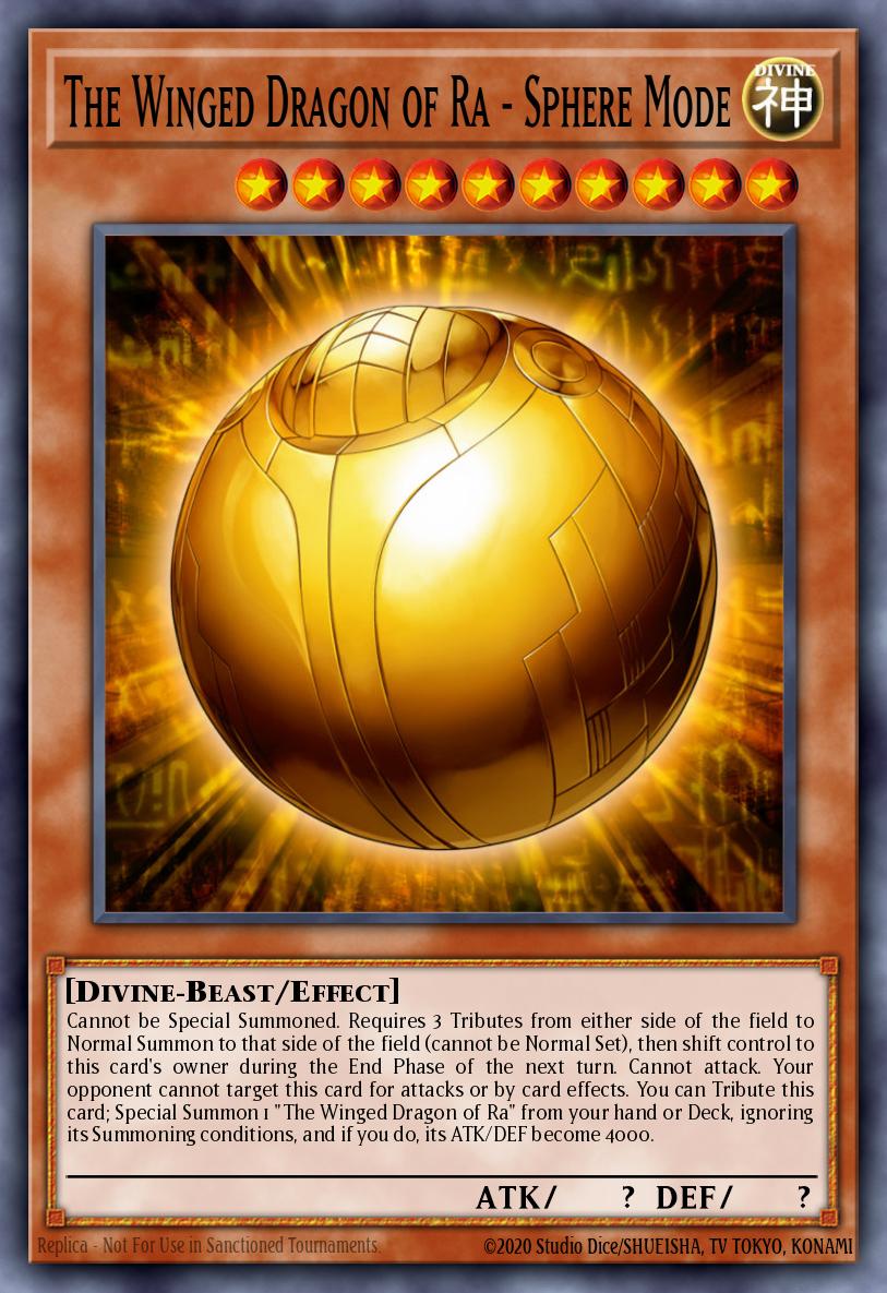 The Winged Dragon of Ra - Sphere Mode card image