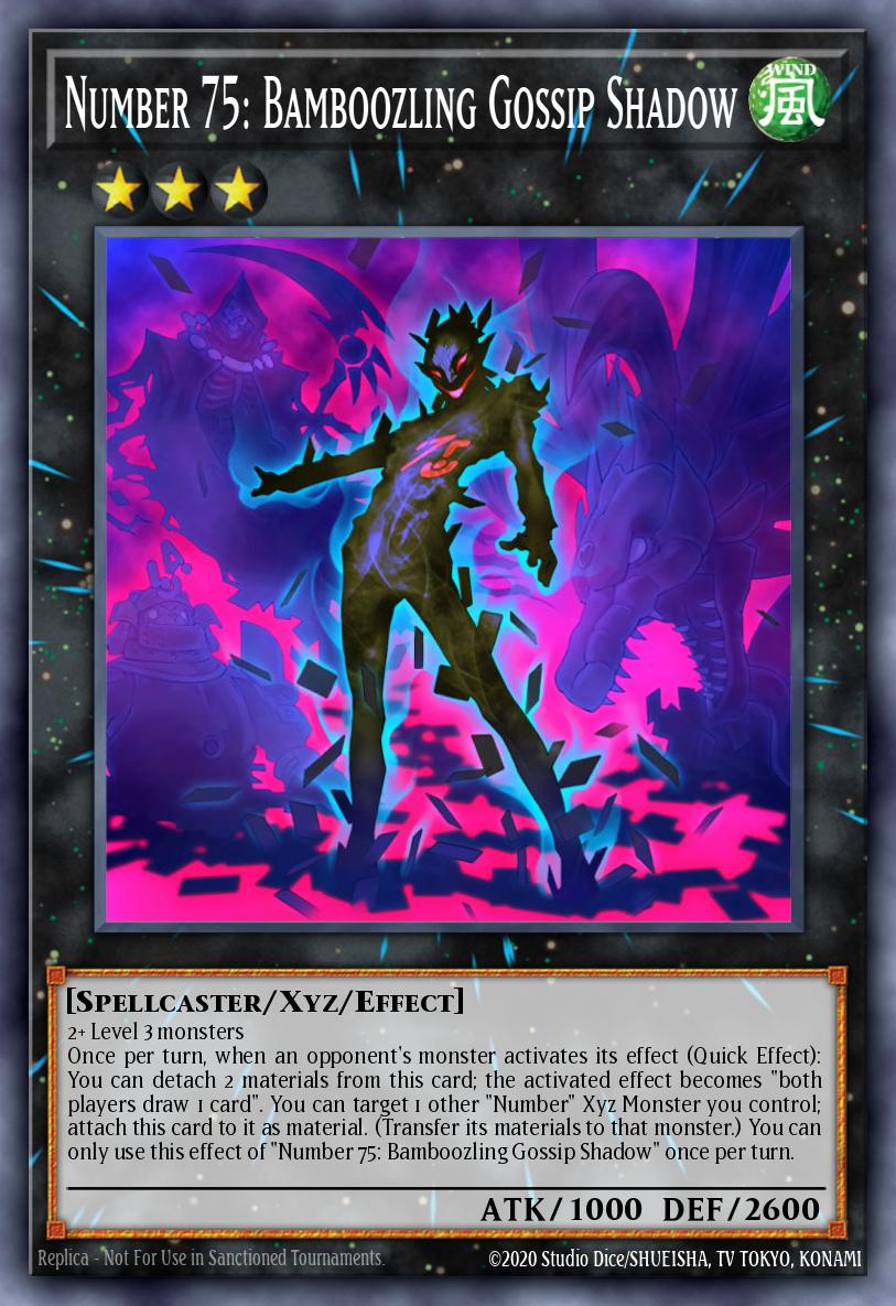 Number 75: Bamboozling Gossip Shadow card image