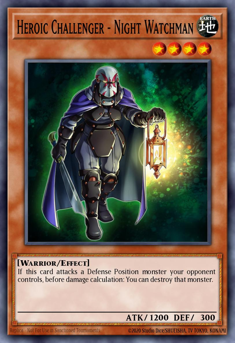 Heroic Challenger - Night Watchman card image