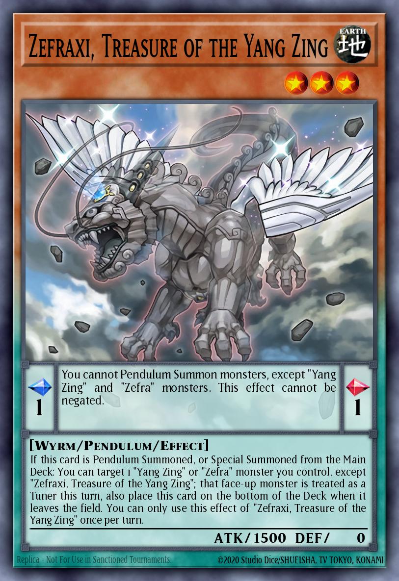 Zefraxi, Treasure of the Yang Zing card image